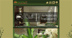 Desktop Screenshot of hotellosrobles.com.ar